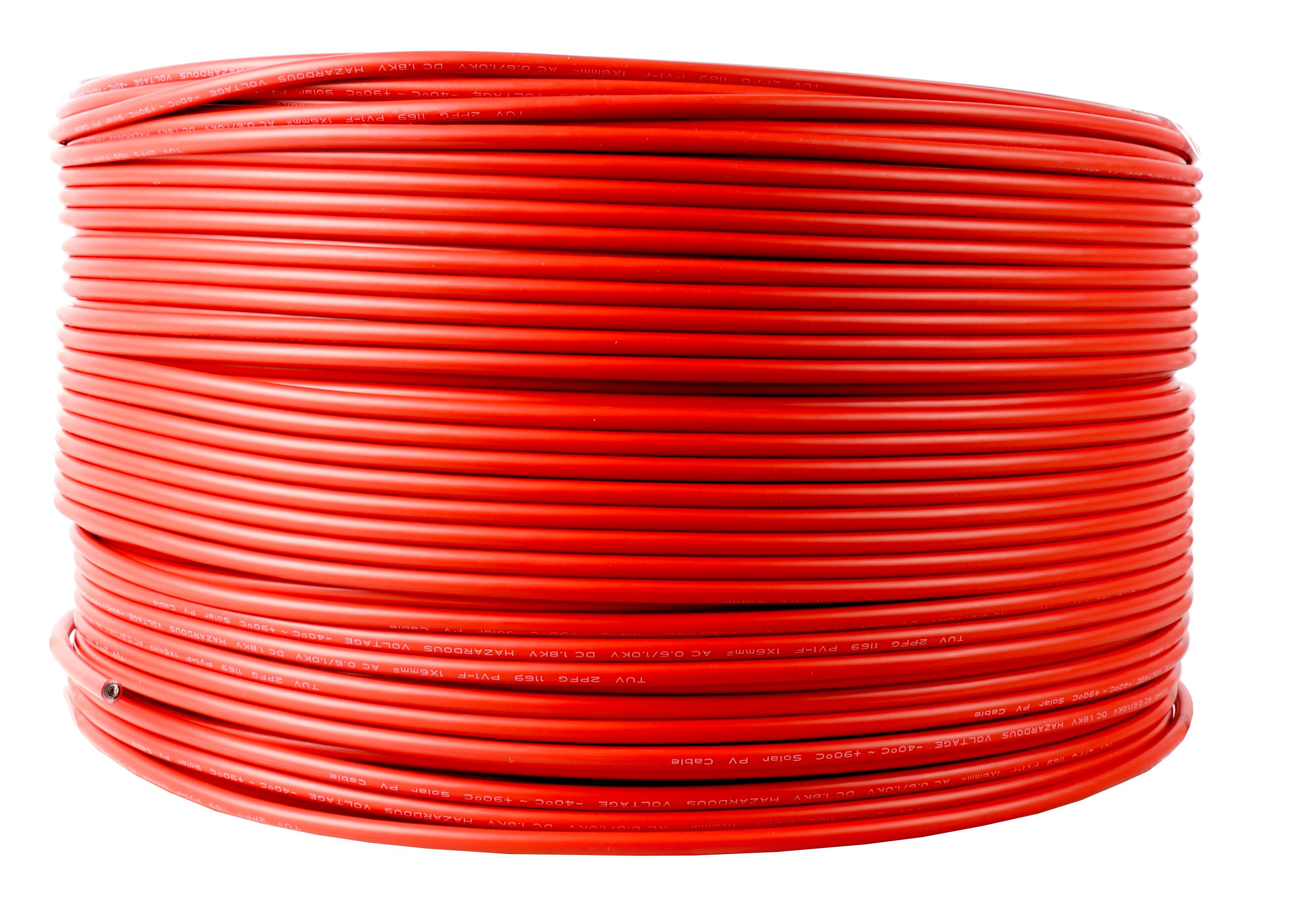 Solarkabel H1Z2Z2-K 1x6mm2 rot 500m Ring