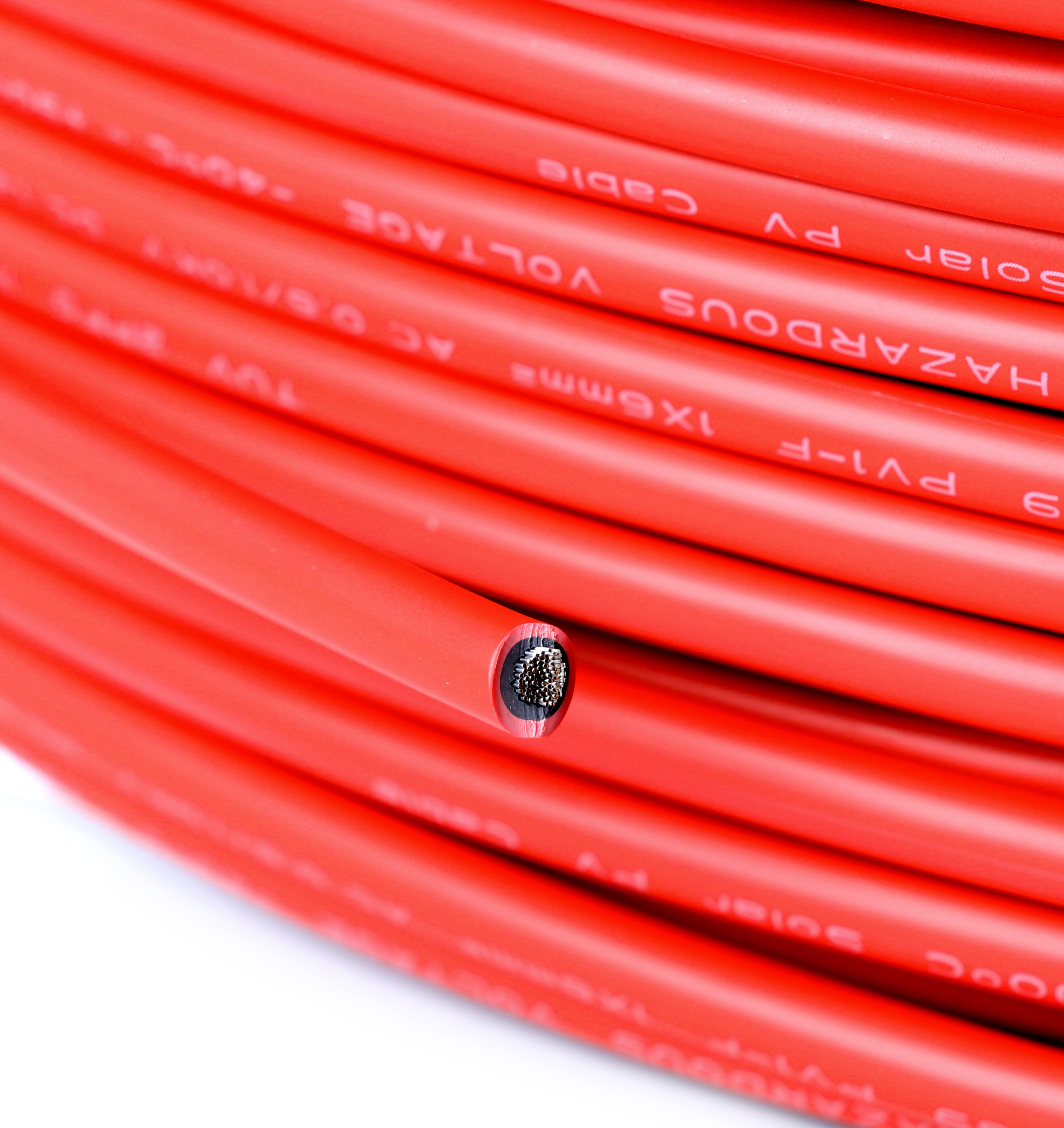 Solarkabel H1Z2Z2-K 1x6mm2 rot 500m Ring