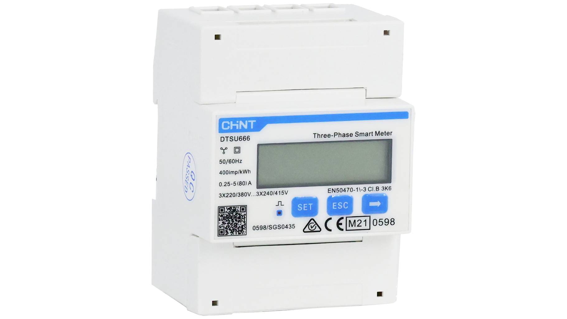 Smart Meter DTSU666 3x240/400V 5(80)A RS485